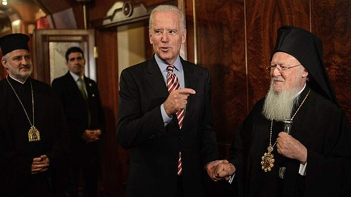 Biden, Fener Rum Patriği Bartholomeos'u ağırlayacak