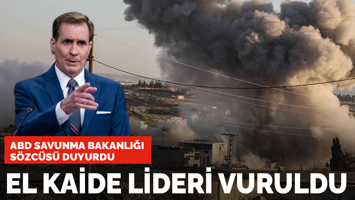 ABD Savunma Bakanlığı Sözcüsü duyurdu: Suriye'de terör örgütü lideri vuruldu