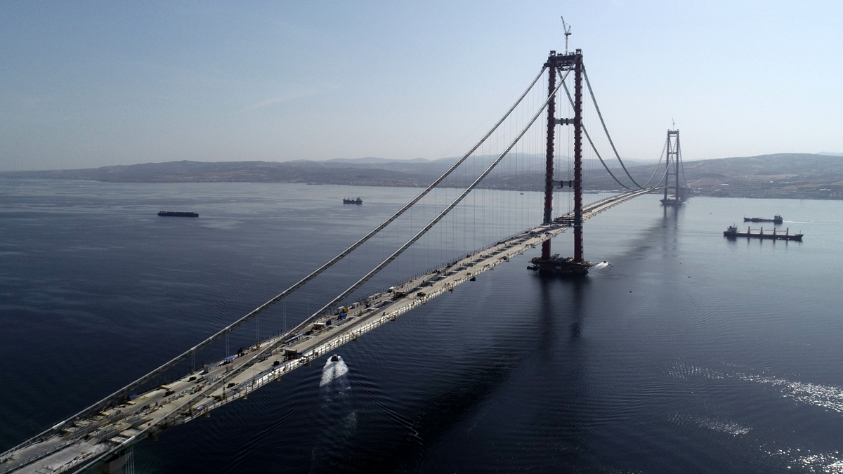 1915 Çanakkale Köprüsü'nün geçiş ücreti belli oldu