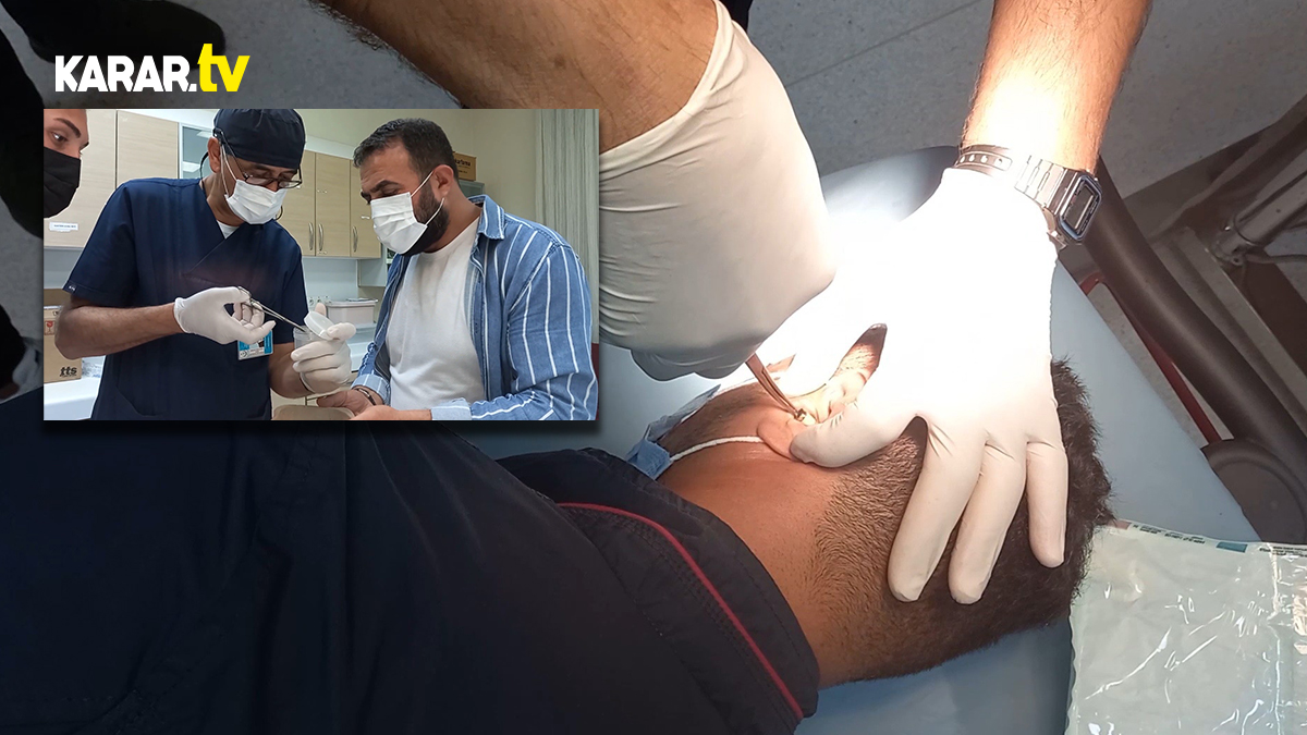 Ehliyet sınavında kopya çekmeye çalışan şahıs yakayı ele verdi