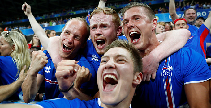 İzlanda-İngiltere maçını İzlanda'nın yüzde 99'u izledi