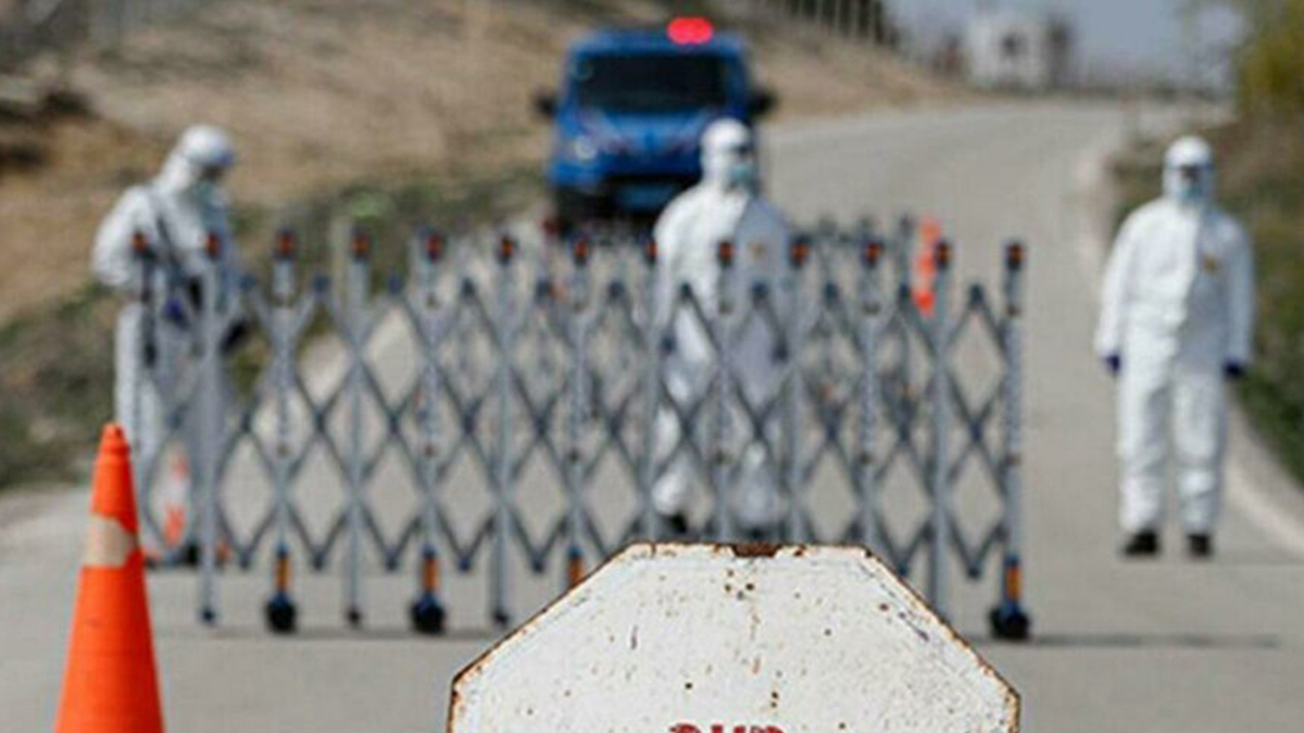 Kütahya'da Kovid-19 karantinası