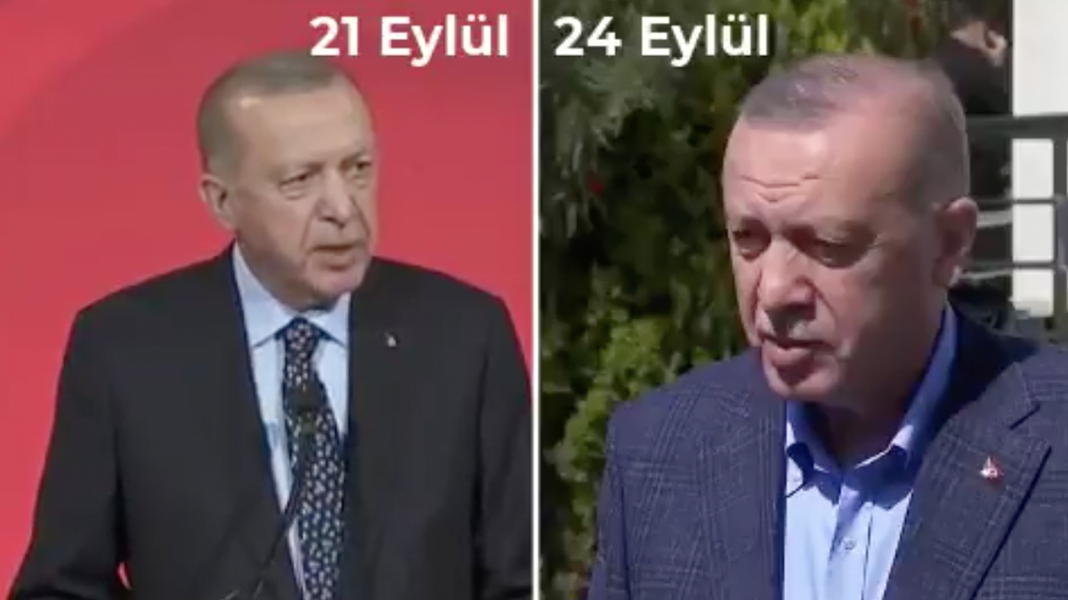 Erdoğan önce 'dostum Biden' sonra 'teröre destek veriyorlar' dedi