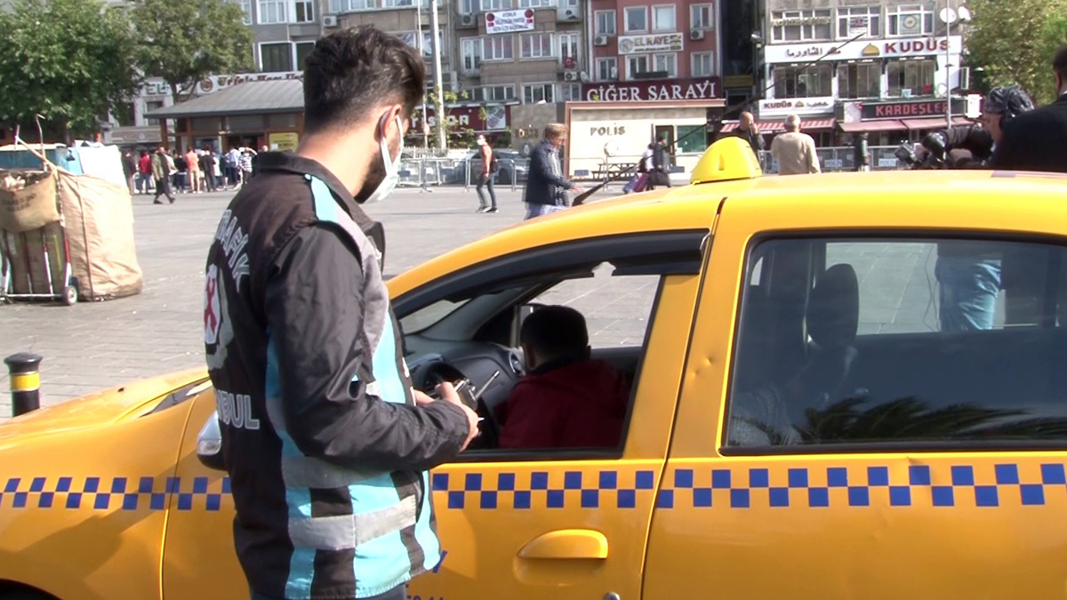 Ceza yazılan taksiciden pişkin cevap: Bir günde kazanıyorum o parayı
