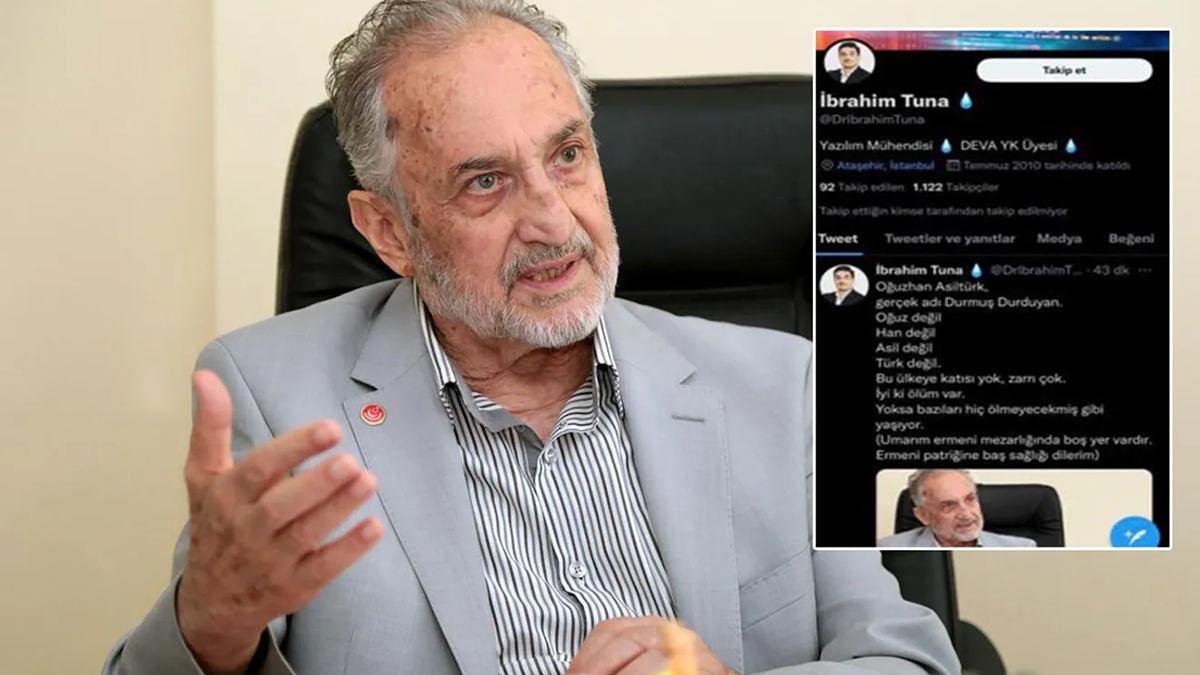 DEVA Partisi'nden İbrahim Tuna'ya Oğuzhan Asiltürk soruşturması