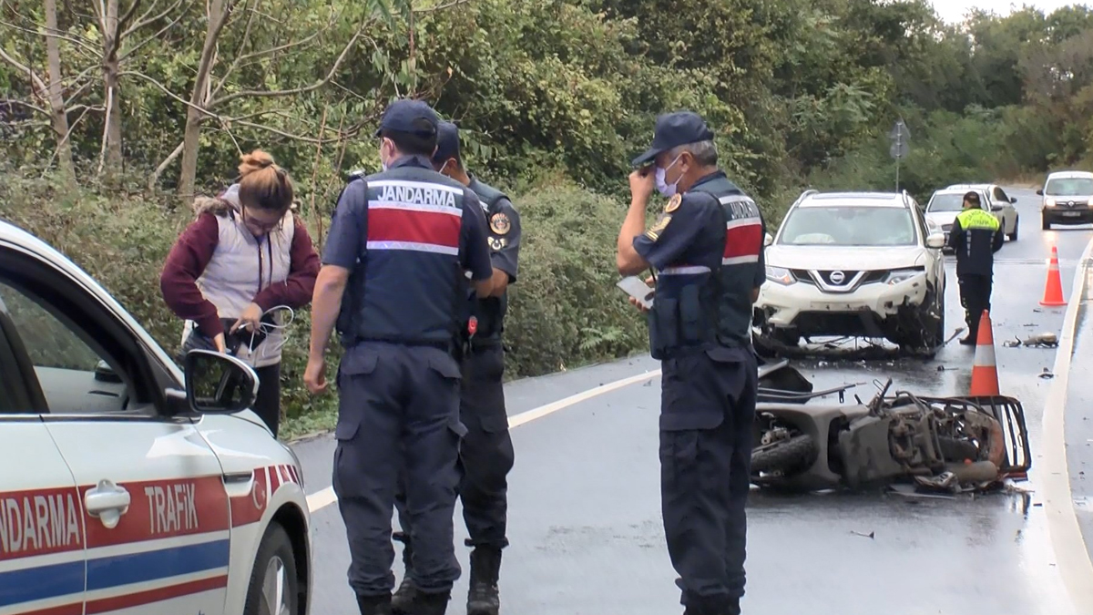 Sipariş yetiştirmeye çalışan kurye yaşamını yitirdi