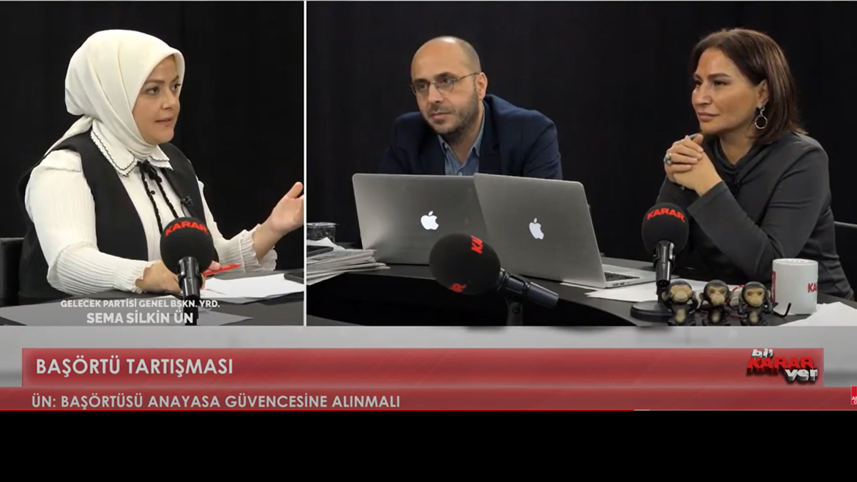 Gelecek Partili Ün'den çağrı: Başörtüsü anayasal güvenceye alınmalı