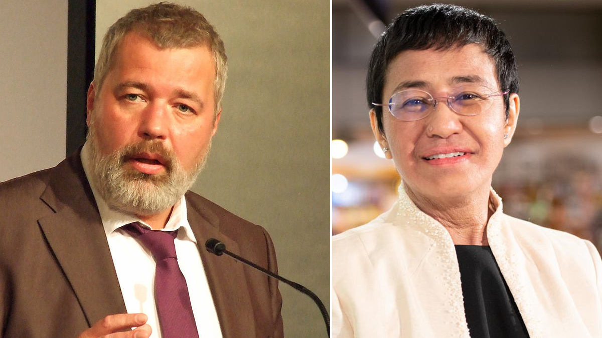 2021 Nobel Barış Ödülü iki gazeteciye verildi