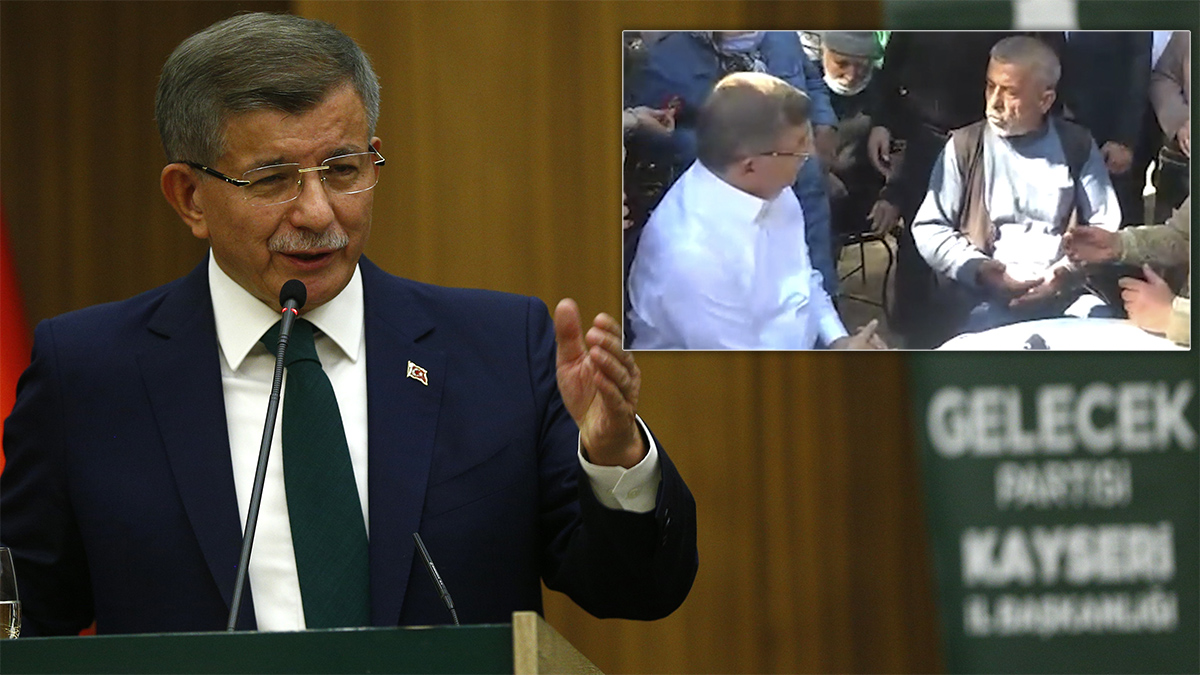 Ahmet Davutoğlu ile vatandaş arasında ilginç diyalog