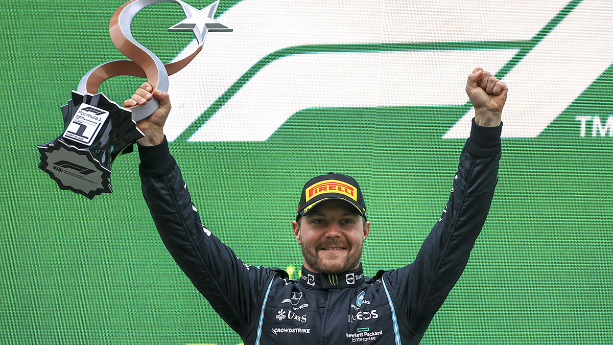 İstanbul’da zafer Bottas’ın