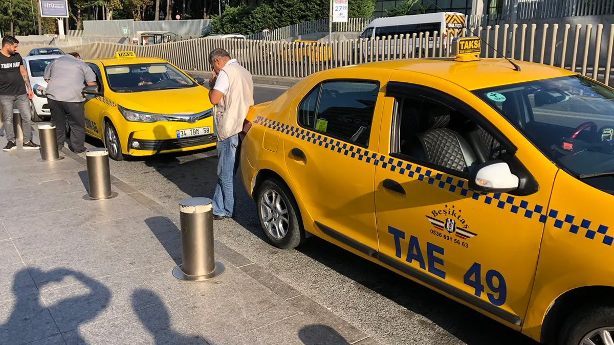 Müşteri seçen taksiye 10 gün trafikten men