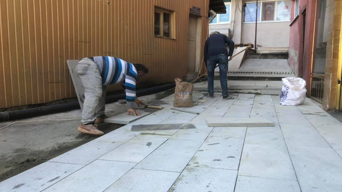 Artvin Bedlyesi'nin çevre düzenleme çalışmaları devam ediyor