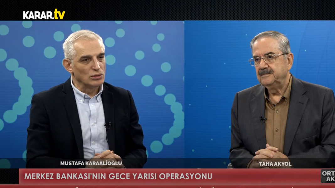 Akyol: Semih Tümen, Kavcıoğlu'nun kur açıklamasından sonra toplantıyı terk etmiş