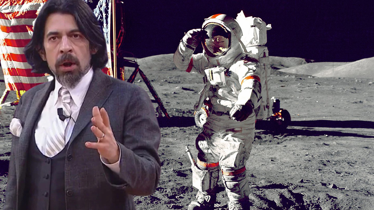 Okan Bayülgen ABD'nin Ay'a gitmediğini iddia etti