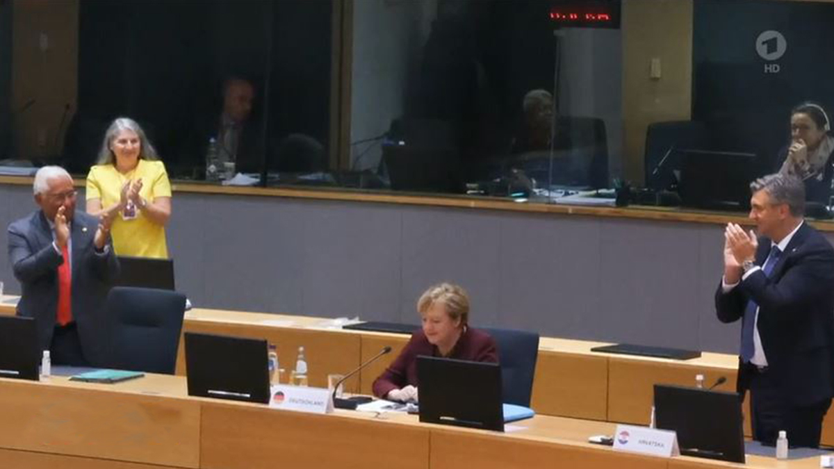 Avrupa Birliği zirvesinden Merkel'e veda