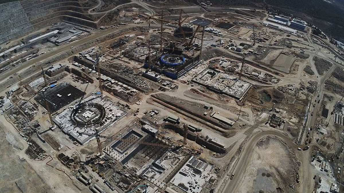 Akkuyu Nükleer Santrali'nde önemli gelişme