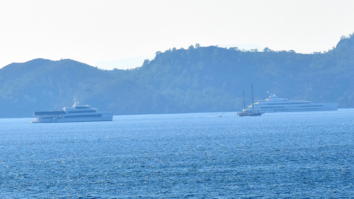 Bill Gates doğum günü için Fethiye'de koy kapattı