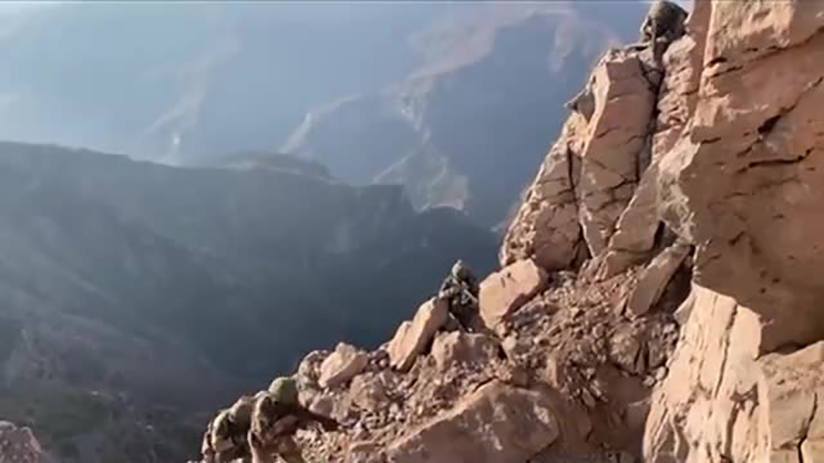 MSB Avaşin Basyan operasyonundan görüntüler paylaştı