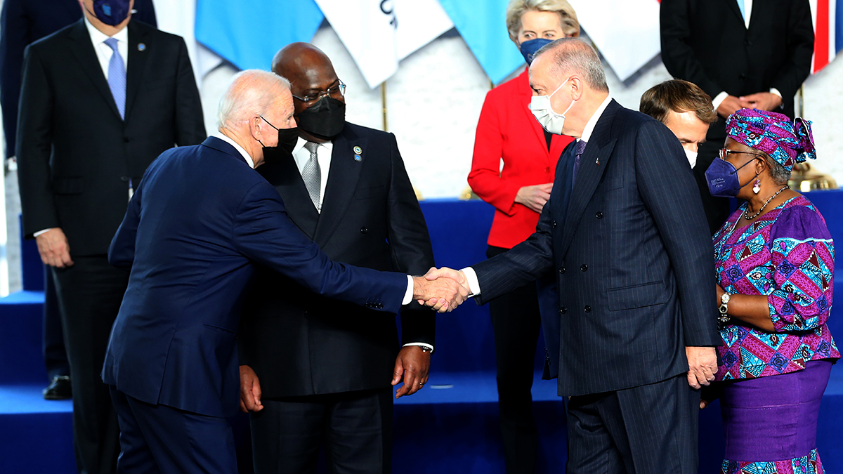 Cumhurbaşkanı Erdoğan Biden'la yarın görüşecek