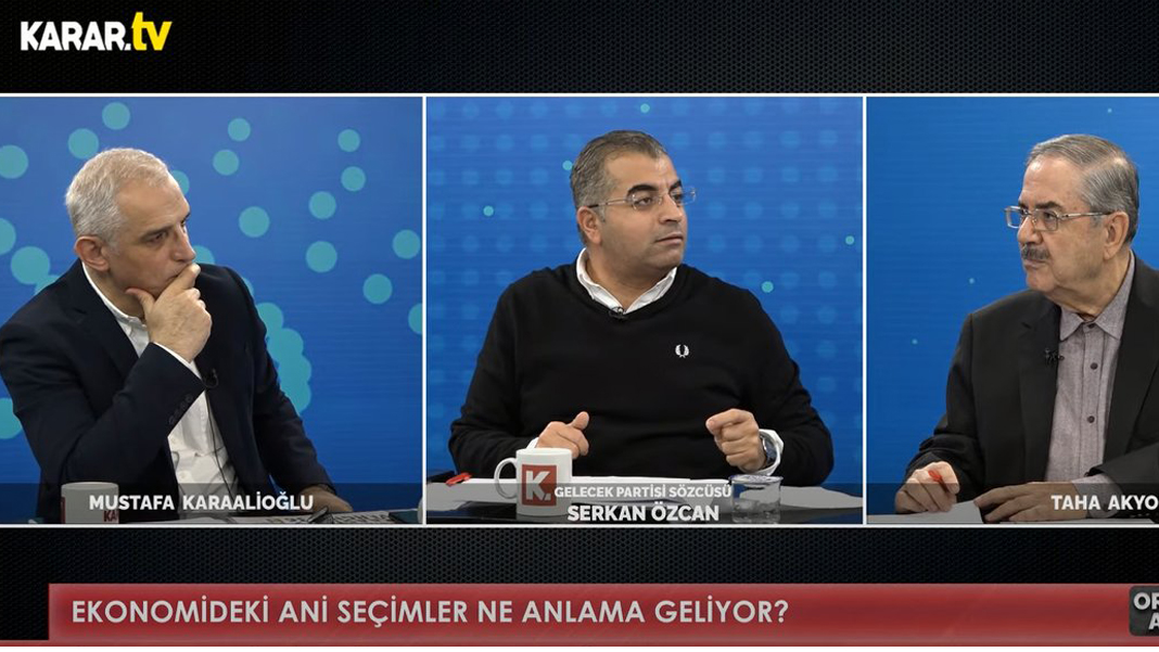 Gelecek Partili Özcan'dan iktidara uyarı: 3 ay içinde seçime gidip kazanmaları gerek