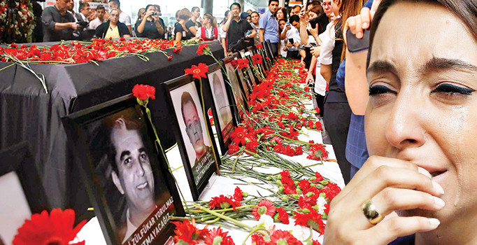 Polis Ahmet Berker’in ambulansta, “Eşim 9 aylık hamile. Yakında çocuğum olacak” dediği öğrenildi