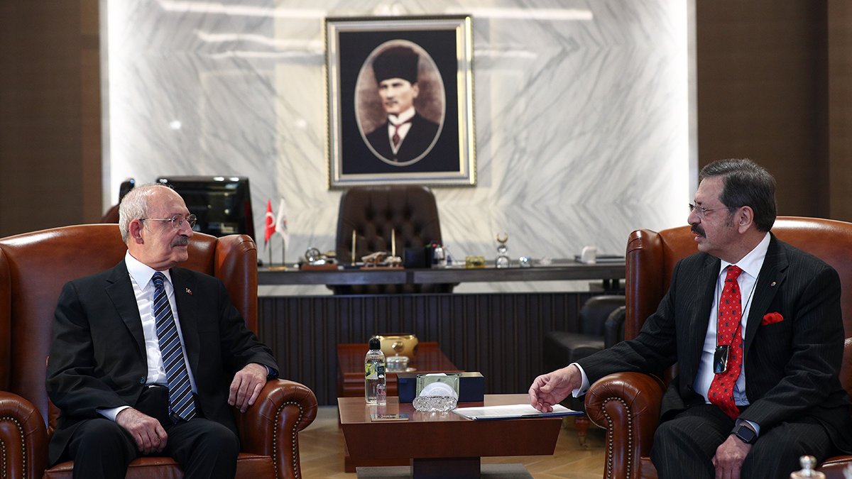 TOBB'la görüşen Kılıçdaroğlu: İşletmeleri de vatandaşı da ezdirmeyeceğiz