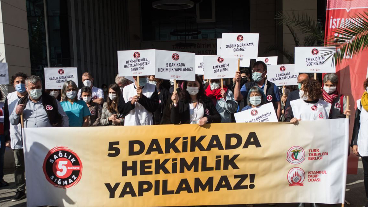 Türk Tabipler Birliği'nin 'Beyaz Yürüyüşü' yarın başlıyor