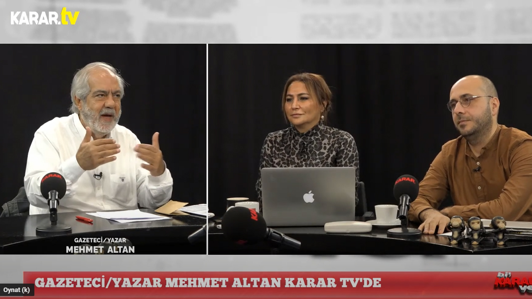 Gazeteci Mehmet Altan suç aleti 'o ünlü dolarları' canlı yayında gösterdi