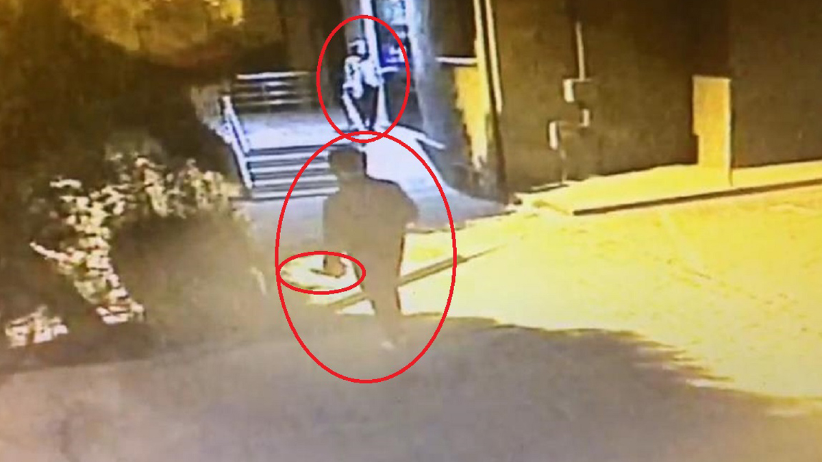 Ya o kapı açılmasaydı? Genç kızı evinin önüne kadar takip etti