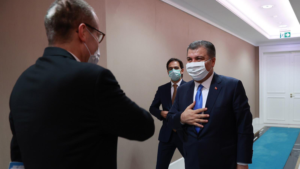 DSÖ'den Bakan Koca'ya dayanışma teşekkürü