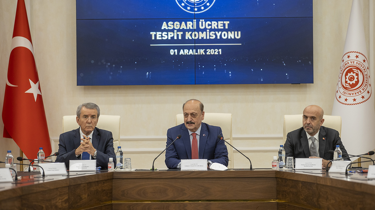 Bakan Bilgin'den asgari ücret açıklaması