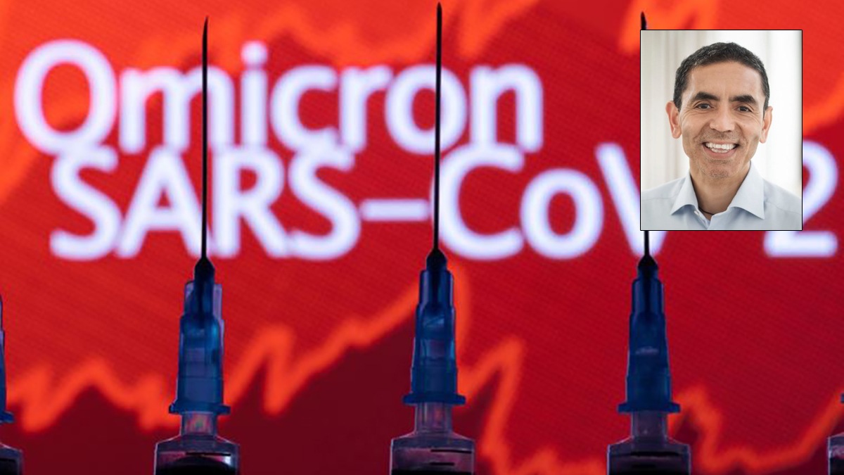 Uğur Şahin açıkladı: Biontech aşısı Omicron varyantına karşı etkili