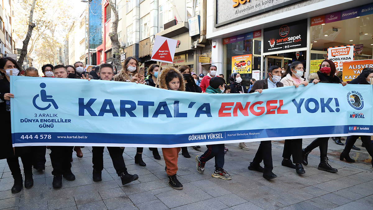 Kartallılar Engelsiz Yaşam Festivali’nde buluştu