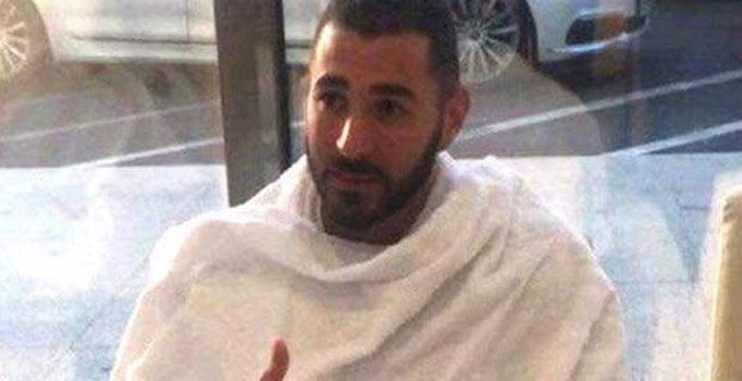 Real Madrid'in golcüsü Karim Benzema Umre'ye gitti