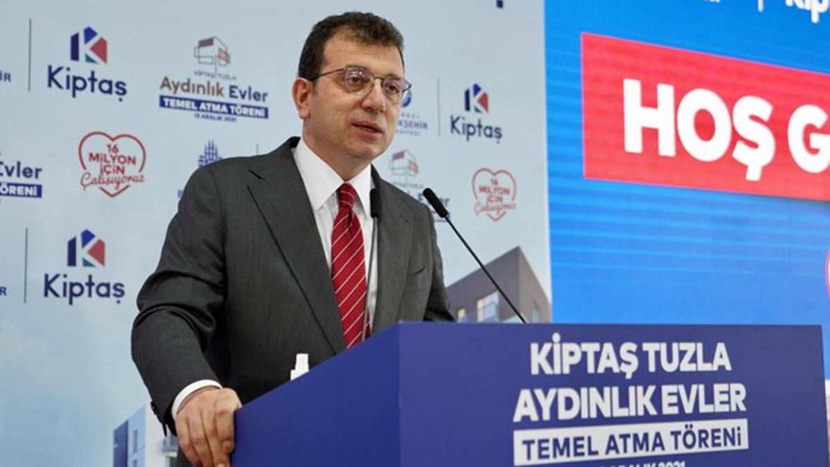 İmamoğlu'ndan 'Kanal İstanbul' tepkisi: Hayatında küvette gemi oynatmamış adamsın