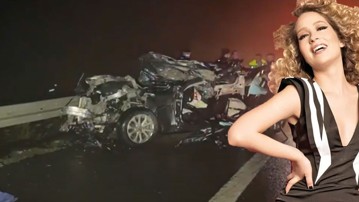 Dün kaza geçiren Gülçin Ergül meğer klibindeki sahneyi yaşamış