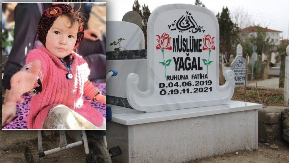 Müslüme Yağal'ın mezar taşı yürekleri dağladı