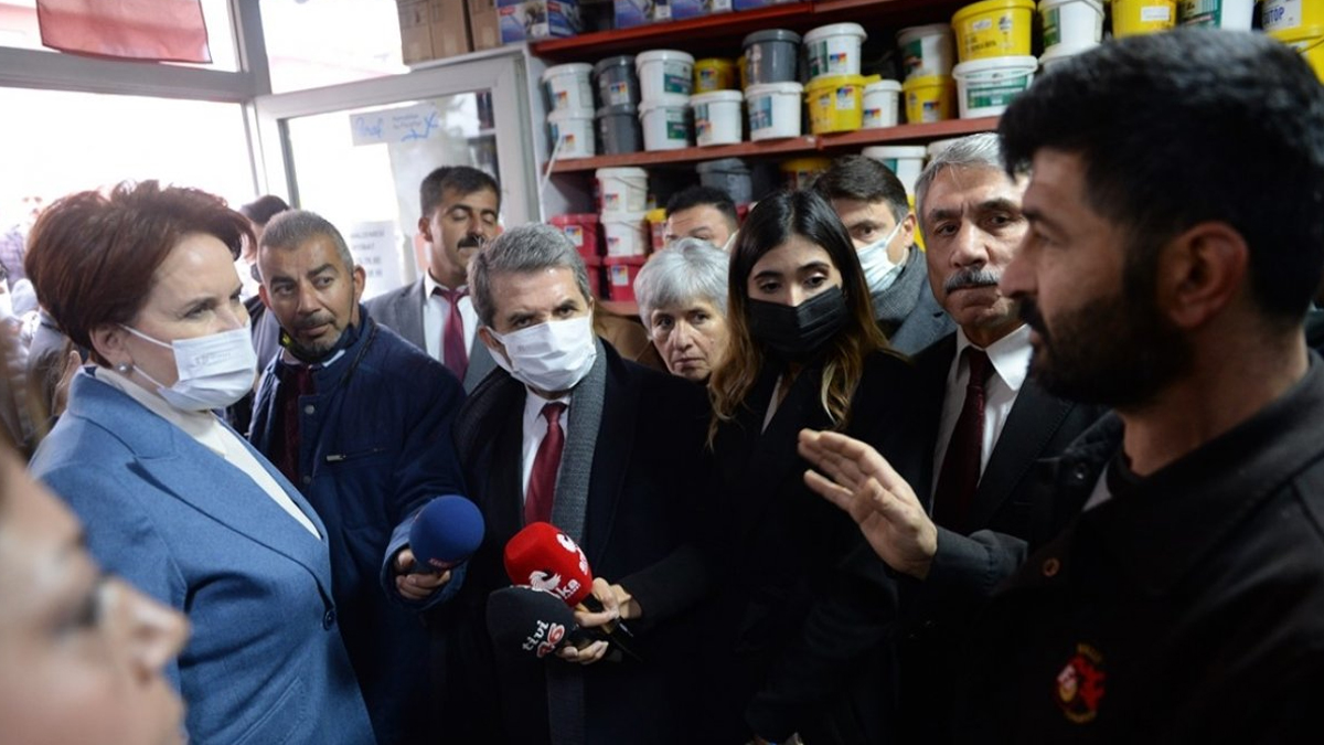 Vatandaş ile Meral Akşener arasında ilginç diyalog