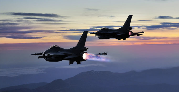 Muş’un Şenyayla kırsalına düzenlenen hava harekatı ile bomba yüklü araç imha edildi