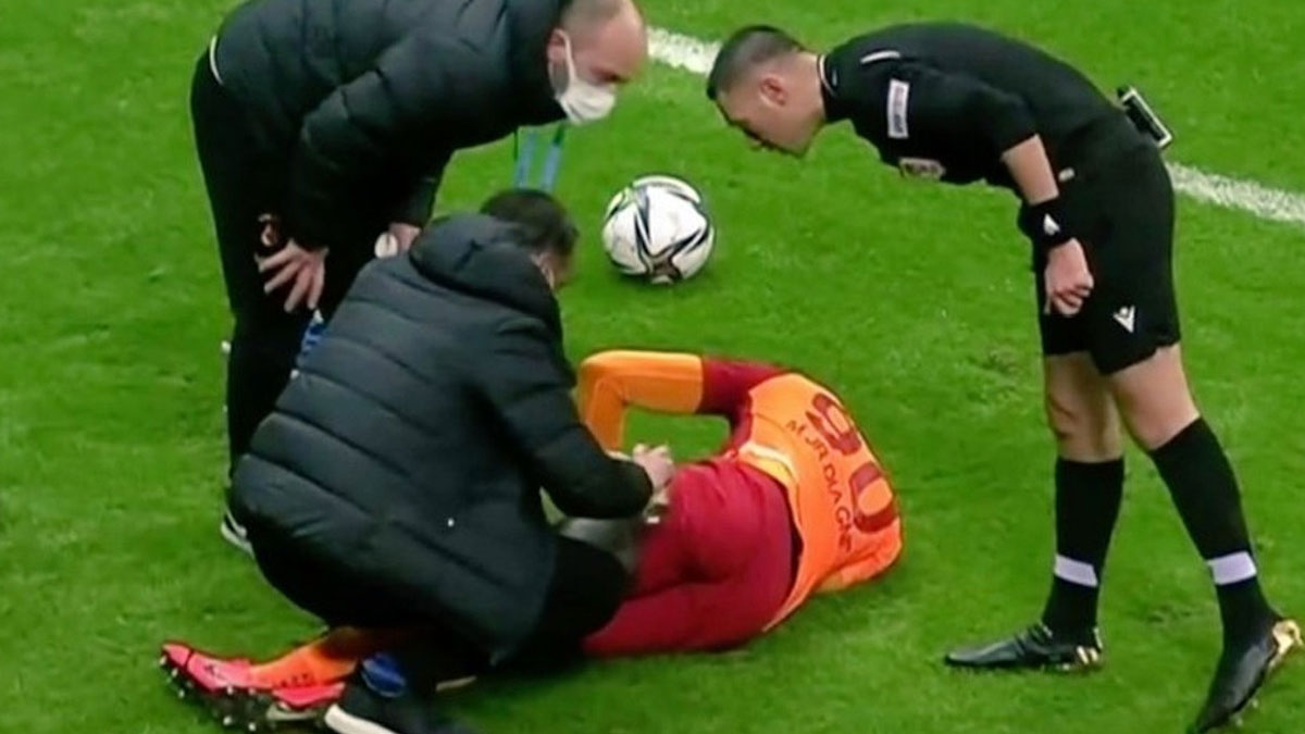 Mbaye Diagne hastaneye kaldırıldı