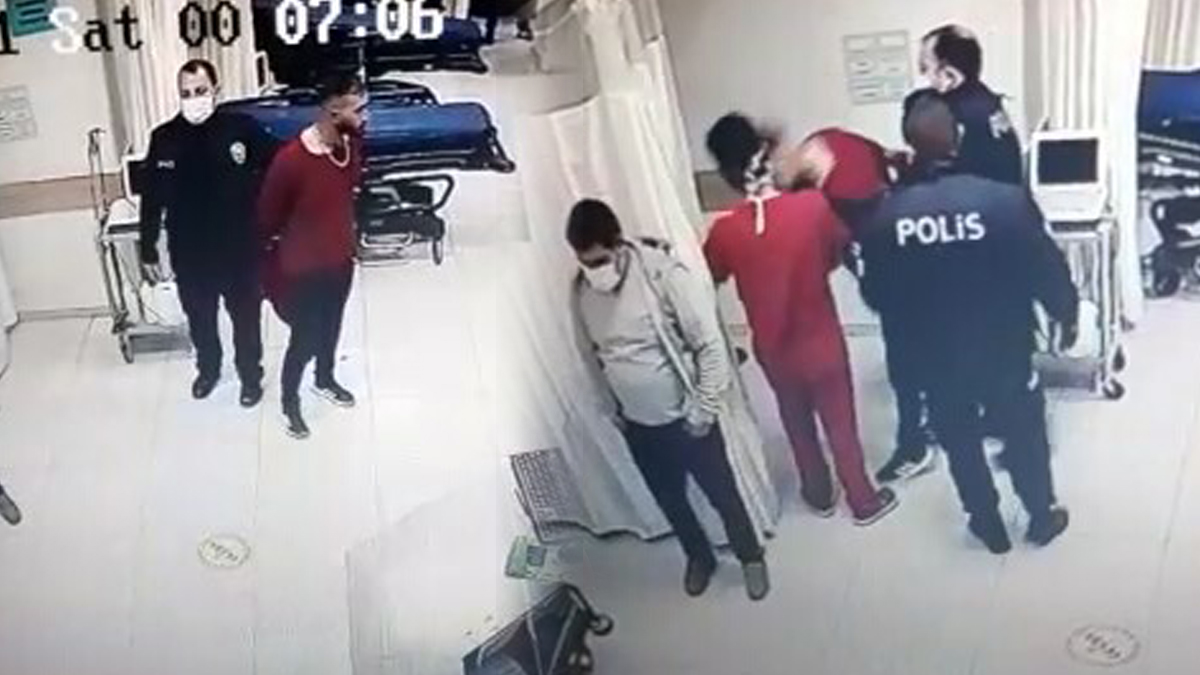 Doktora kafa atıp serbest bırakılmıştı, yeniden gözaltında!