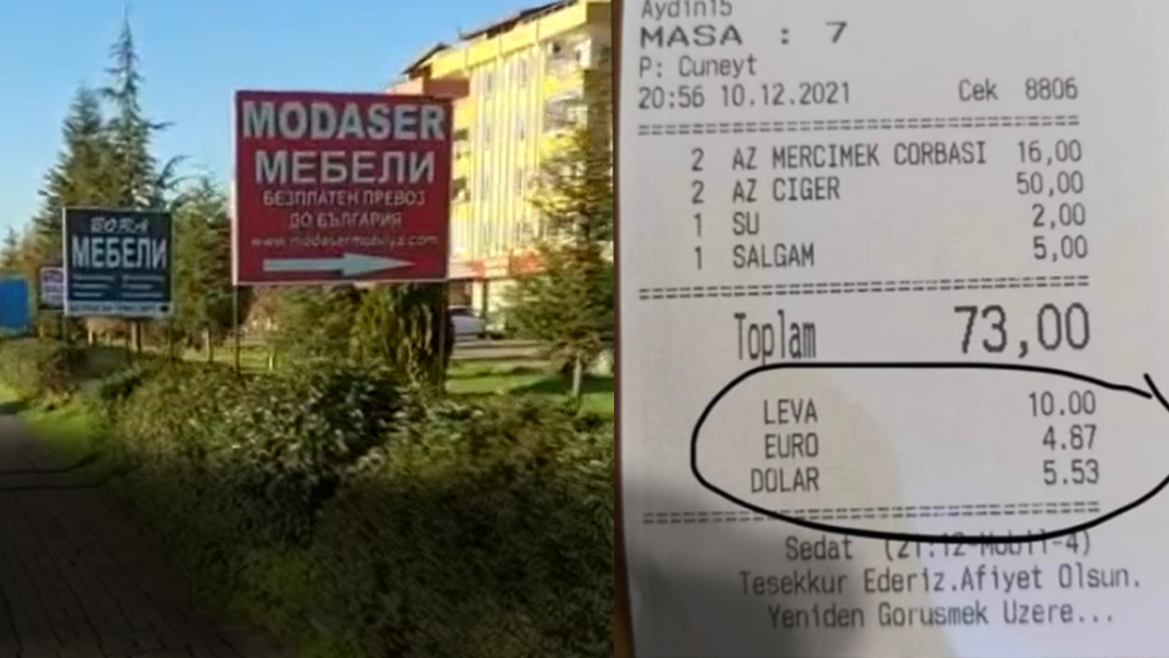 Türk Lirası'nın acı fotoğrafı! Edirne'de tabelalar artık Yunanca ve Bulgarca