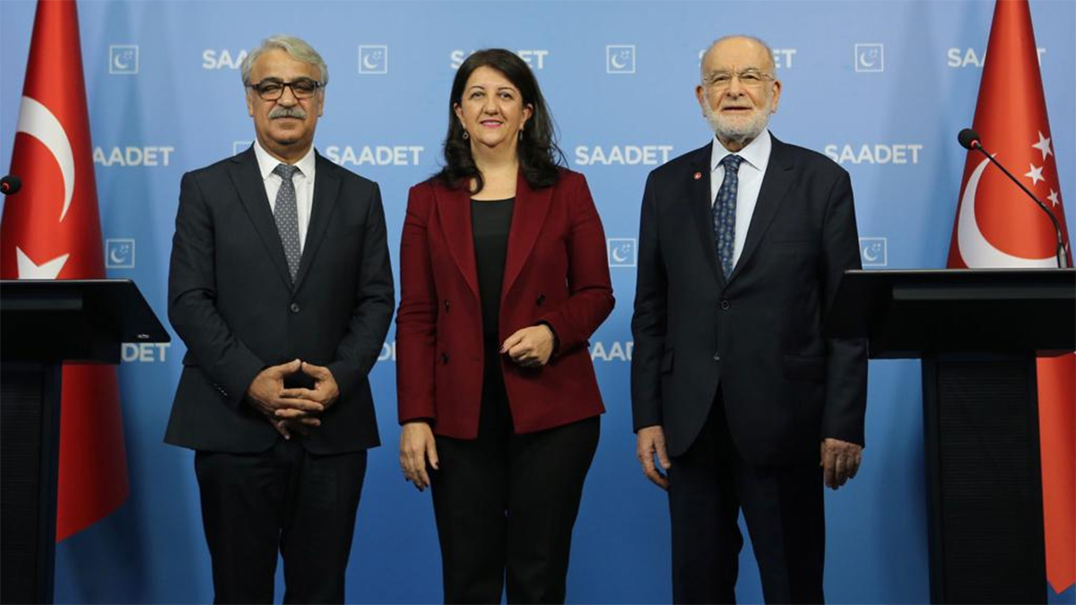 HDP'den Saadet'e ortak erken seçim önergesi sunma teklifi