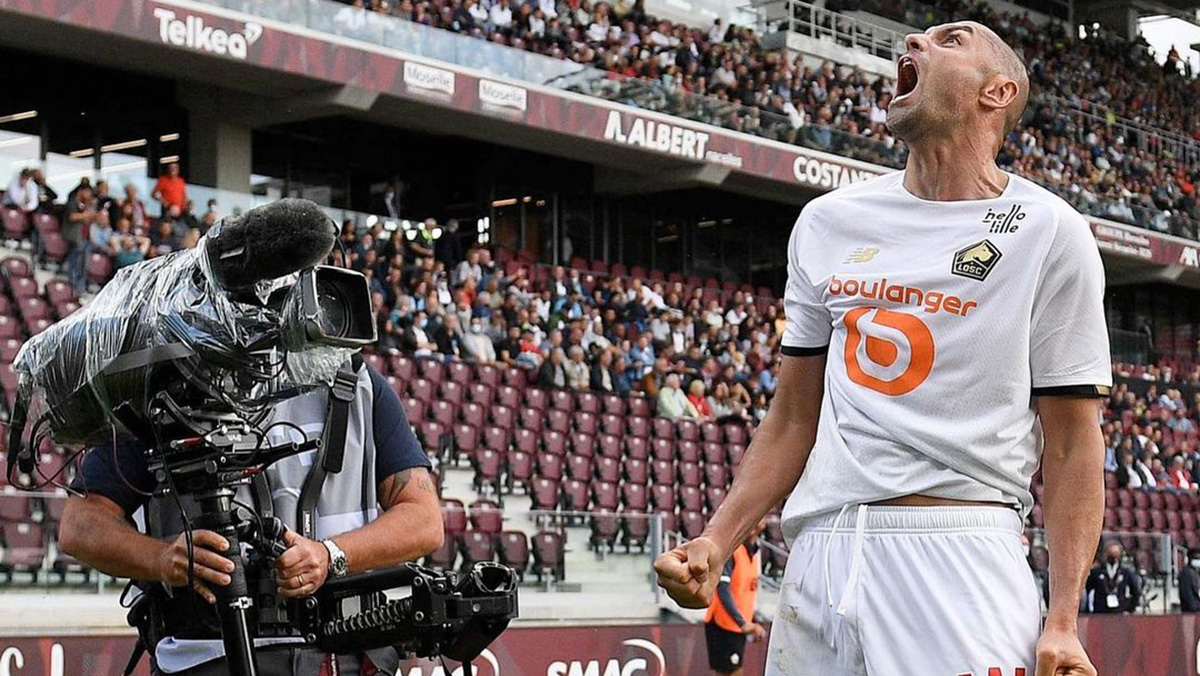 Lille Burak Yılmaz'ın bir gol attığı maçta Bordeaux'yu mağlup etti