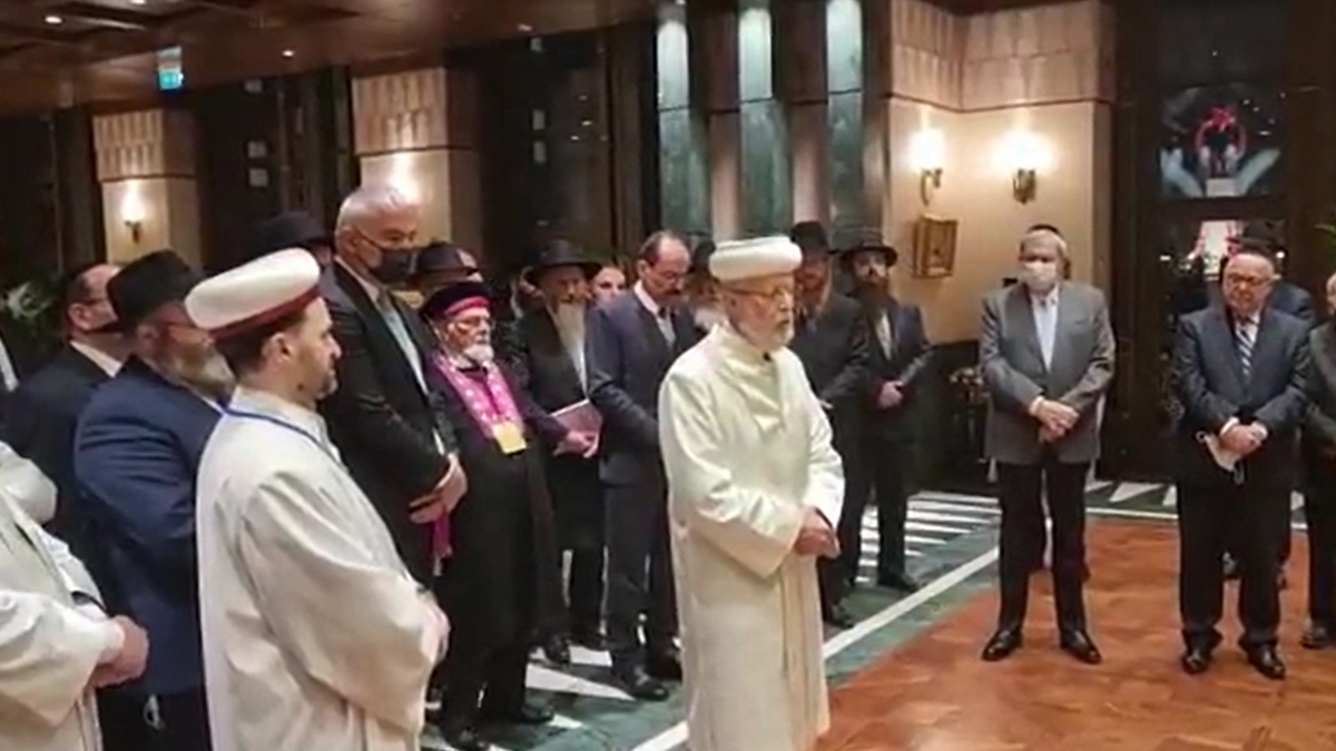 Külliye'de Cumhurbaşkanı Erdoğan için 'Anoten kutsama duası'