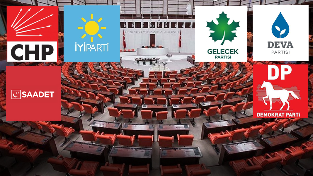 6 partinin 'Güçlendirilmiş Parlamenter Sistem' çalışması tamam