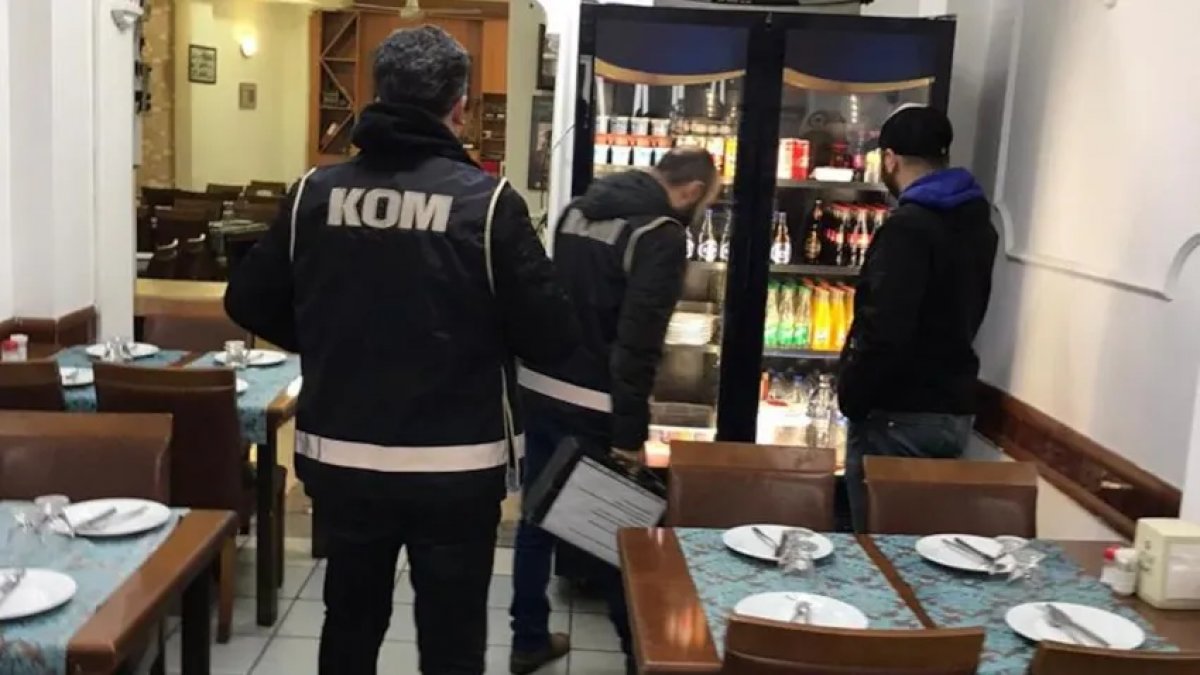 Tuzla'da sahte alkol operasyonu