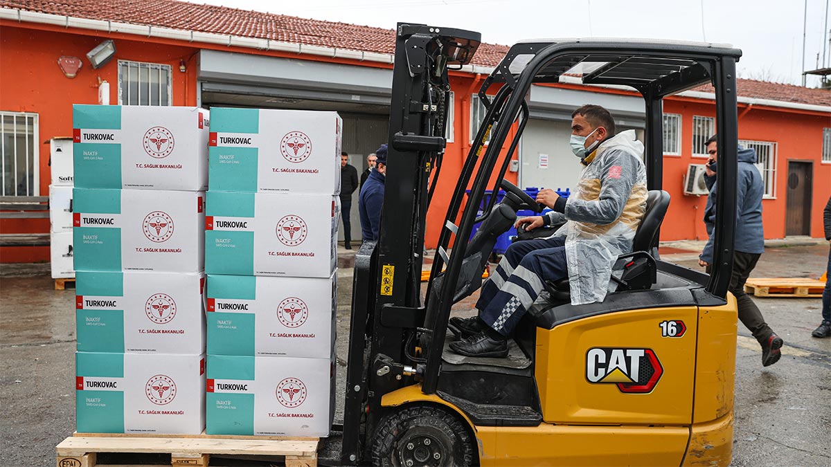 İstanbul'a TURKOVAC'ın ilk sevkiyatı yapıldı