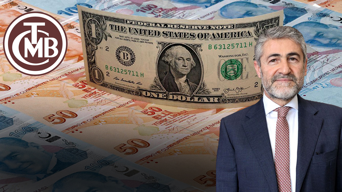 Merkez Bankası'nın raporu Nebati'yle çelişti: Dolara hücum sürüyor