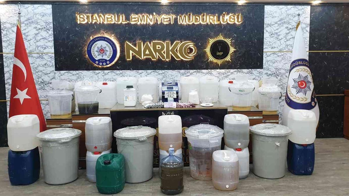 Cumhuriyet tarihinin en büyük metamfetamin operasyonu